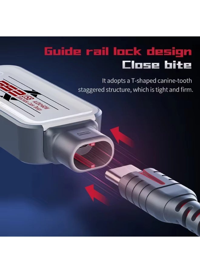 بليكستون بلكستون جي إس 2 محوّل ألعاب قابل للفصل ثلاثة في واحد دبل تايب سي + دبوس ، محوّل ومهايئ صوت عالي الدقة مع شحن سريع بقدرة 60 واط، مع كابل إضافي بطول 60 سنتم ، متوافق مع ريد ماجيك، آيباد، آيفون، الهواتف المحمولة، أجهزة اللابتوب، سامسونج وأندرويد - Image 5